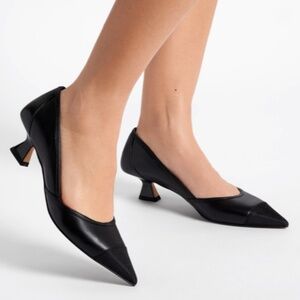 Franco Sarto Darcy Pump In Black Leather